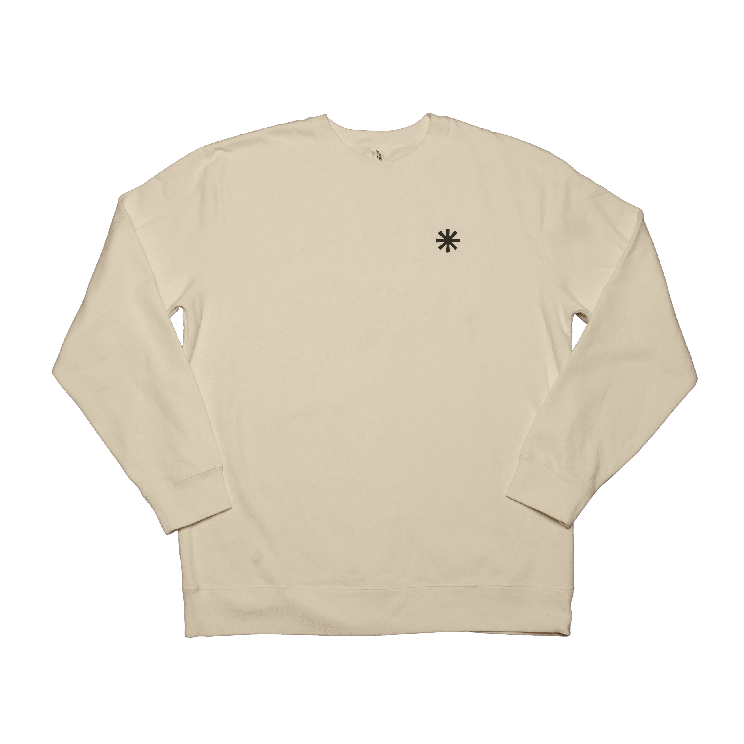 Miami Slice Beige Crewneck